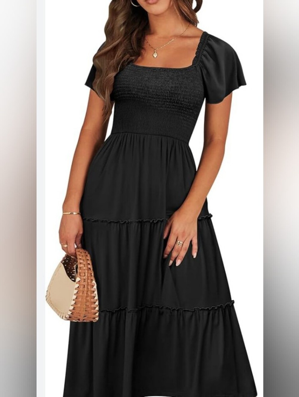 Lillusory Black Maxi Size XL New. P2P=18. Length=45